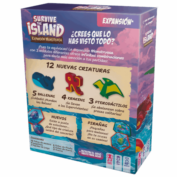 Survive The Island Expansión Monstruosa - Imagen 3