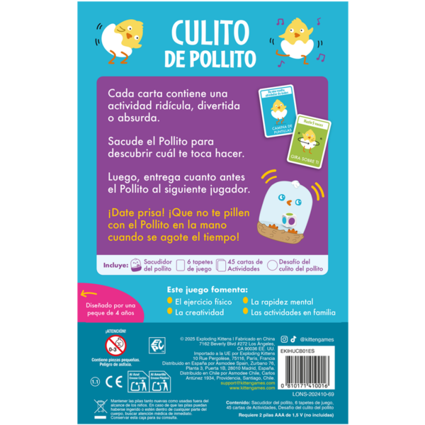 Exploding Kittens - Culito de pollito - Imagen 3