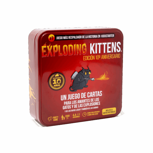 Exploding Kittens edición de 10º aniversario